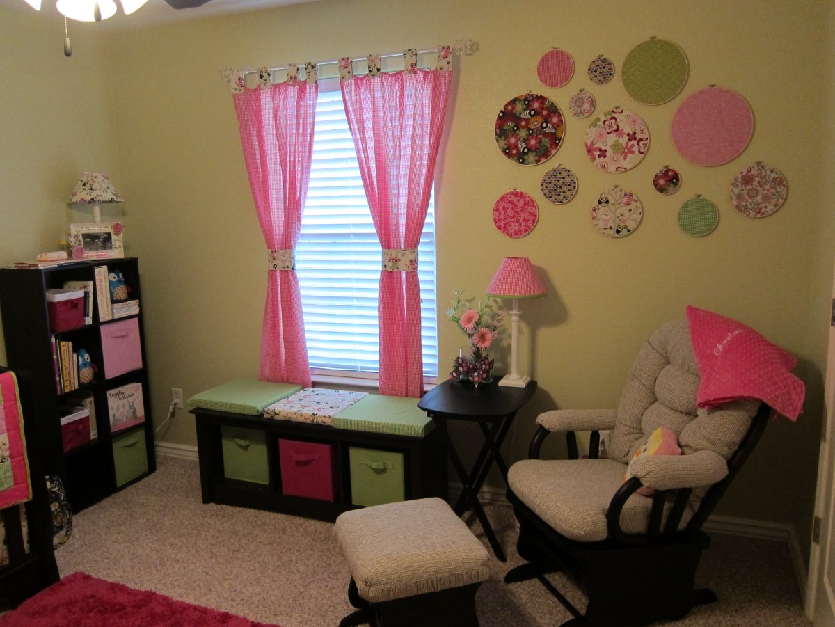 Римские шторы в детской