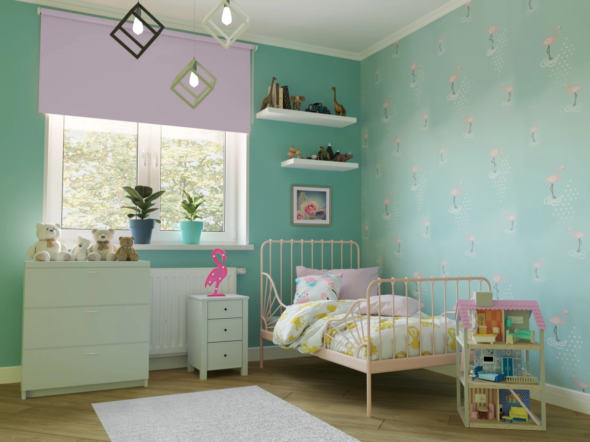 Матовый натяжной потолок в детской