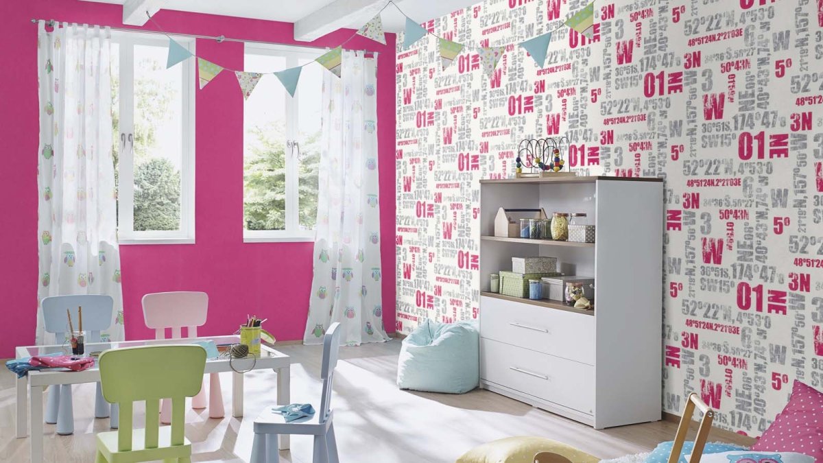 Обои мятного цвета Леруа