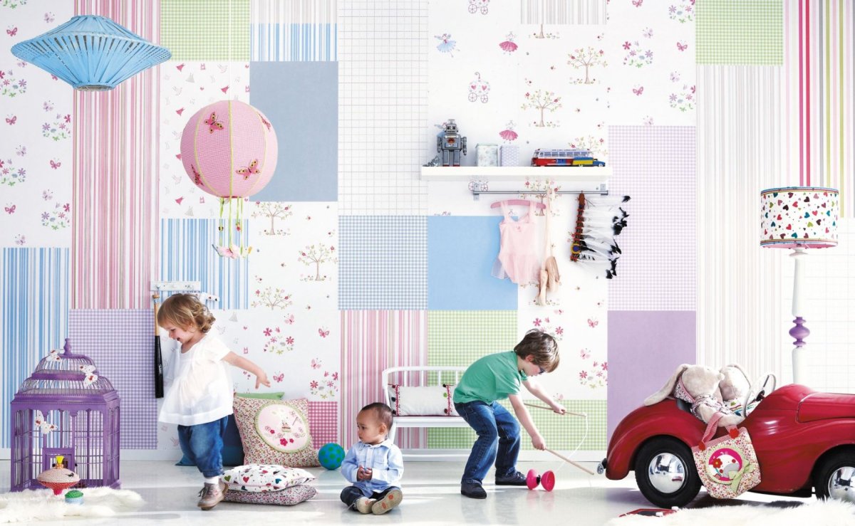 Флизелиновые обои в детскую