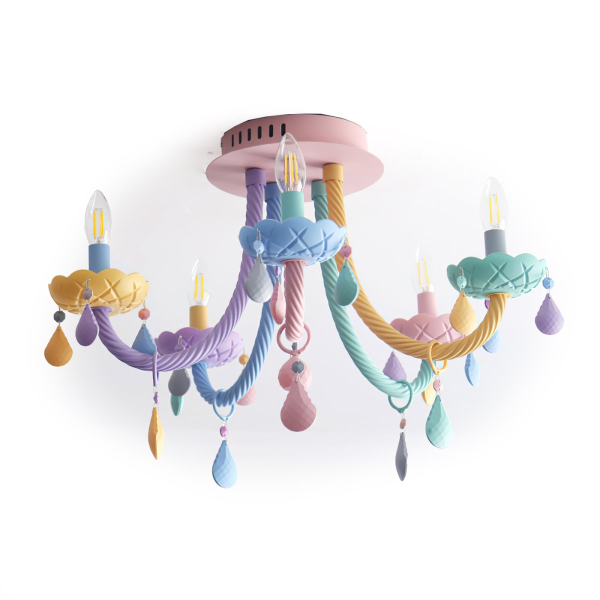 Люстра Metal Disc Chandelier Ring