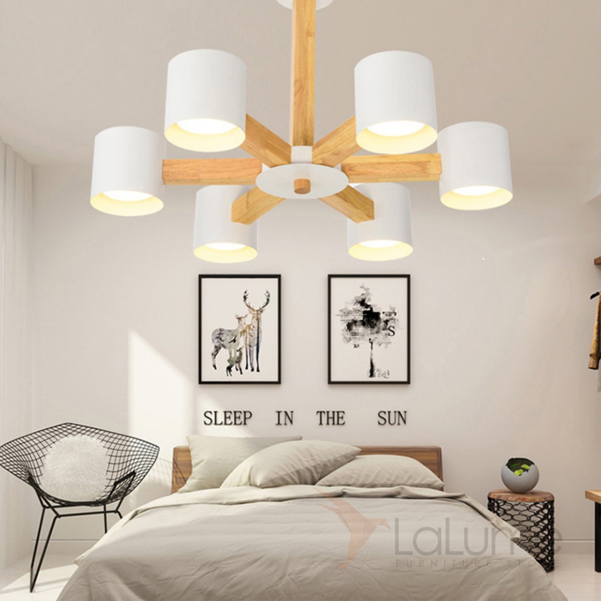 Люстра в стиле Сканди