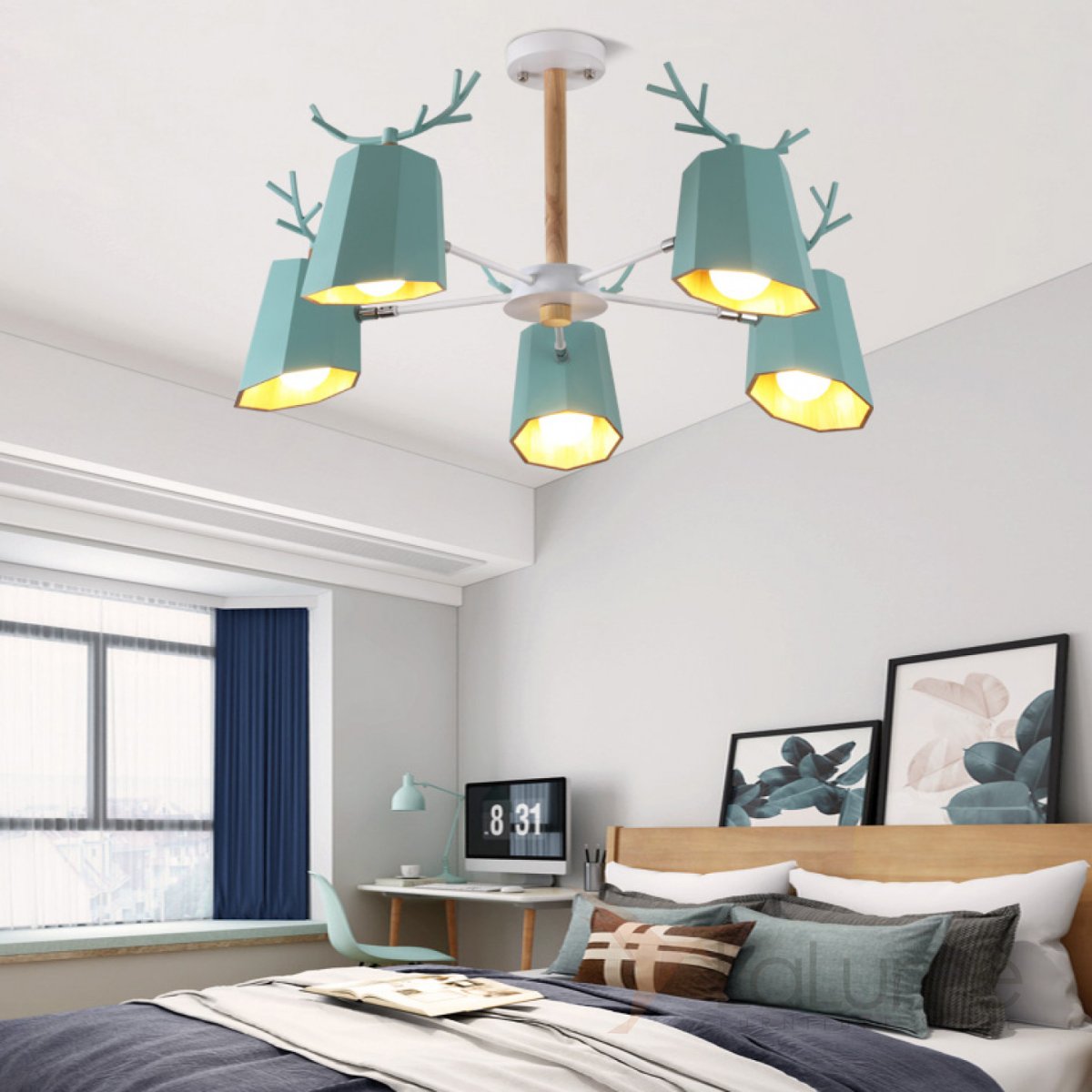 Минималистская люстра в скандинавском стиле Altona