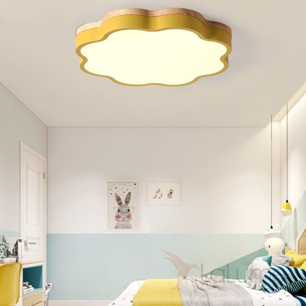 Потолочная лампа в спальню