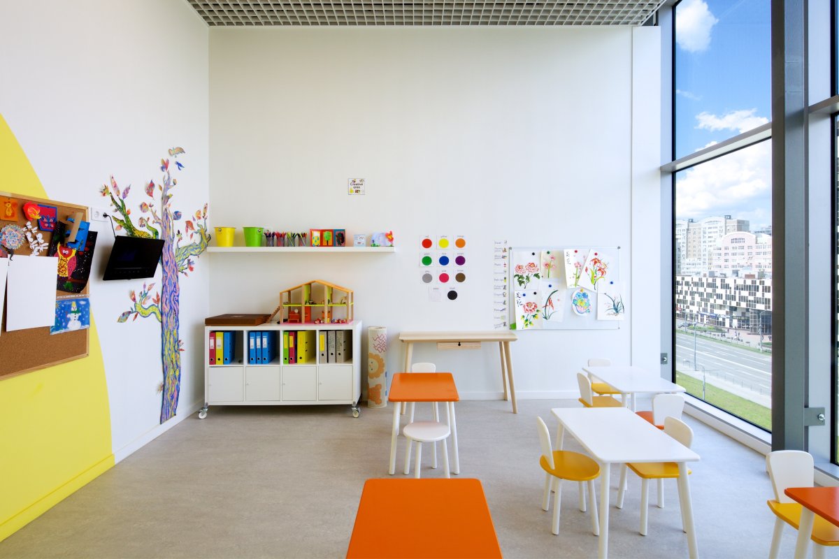 Интерьер детского клуба