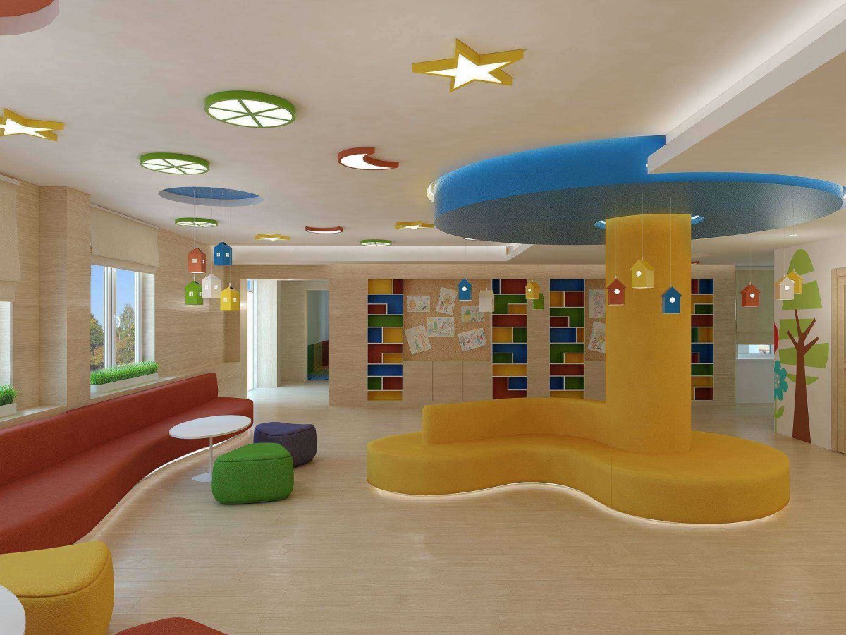 Стильный интерьер детский центр