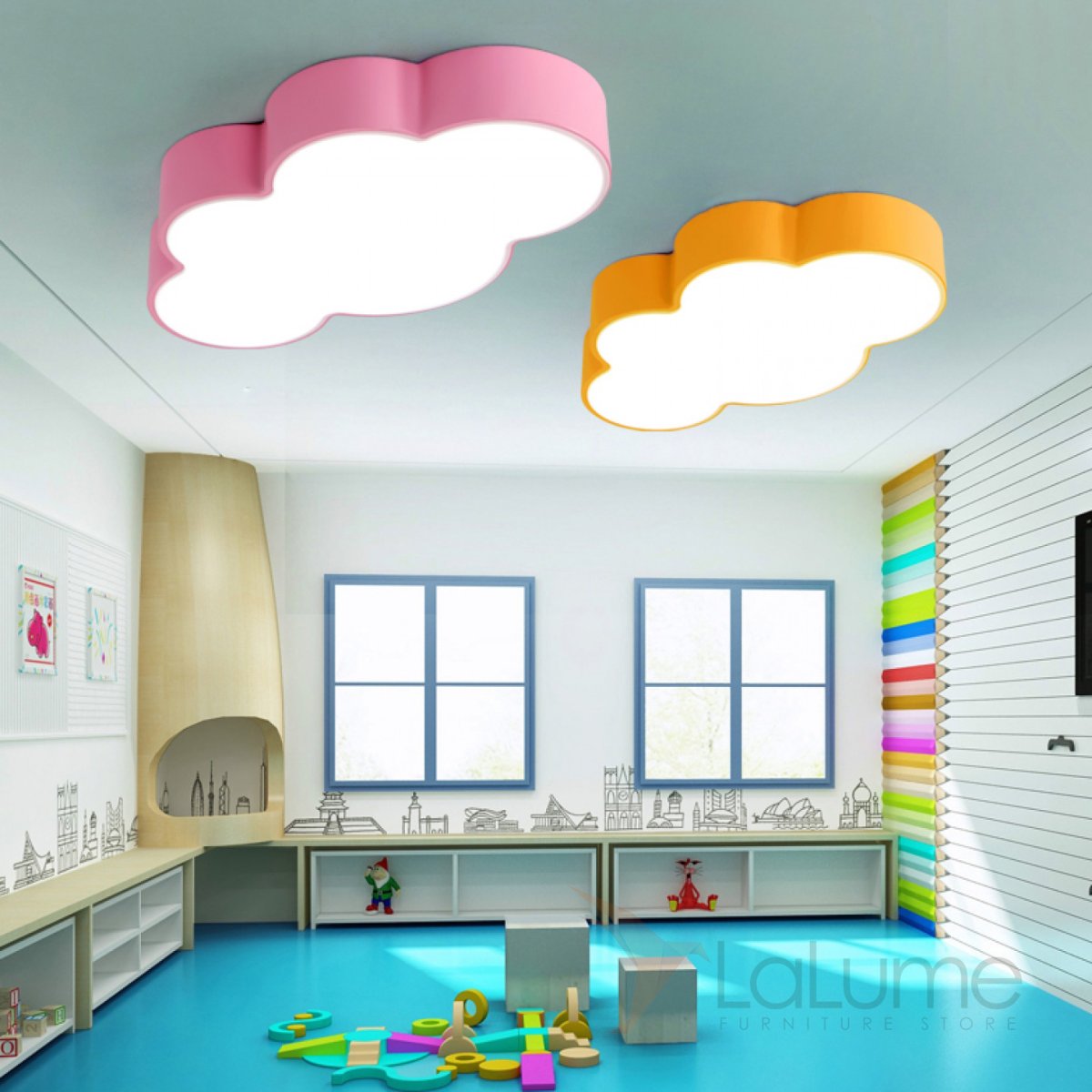 Светильники в детскую комнату