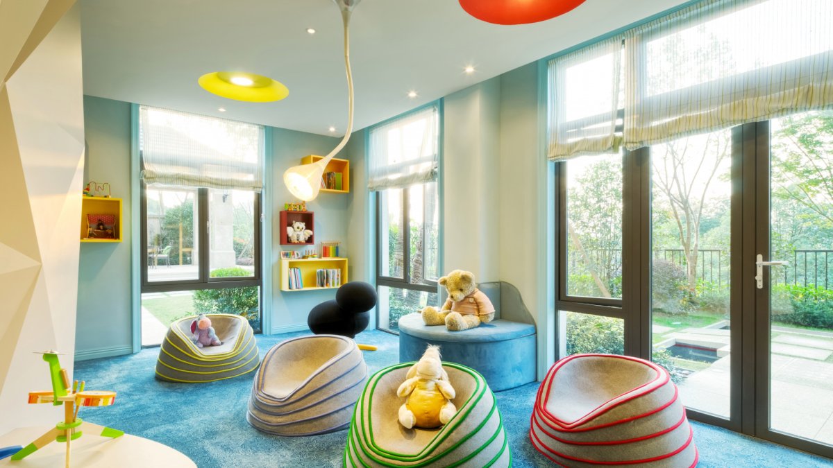 Современный интерьер детской комнаты