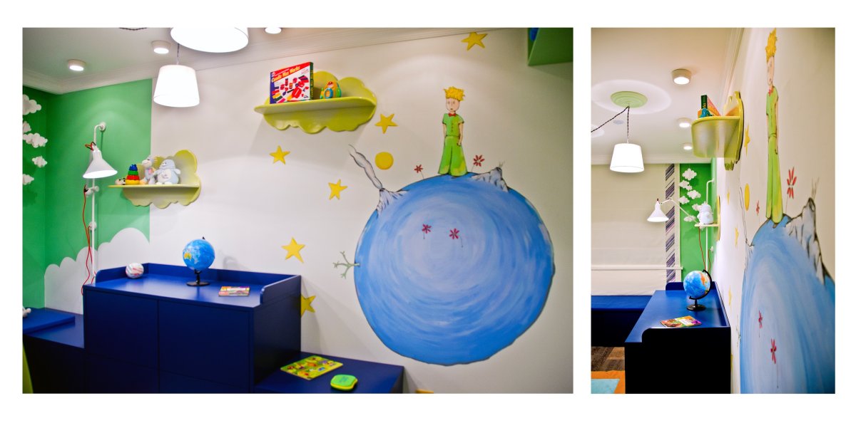 Интерьер в стиле маленький принц