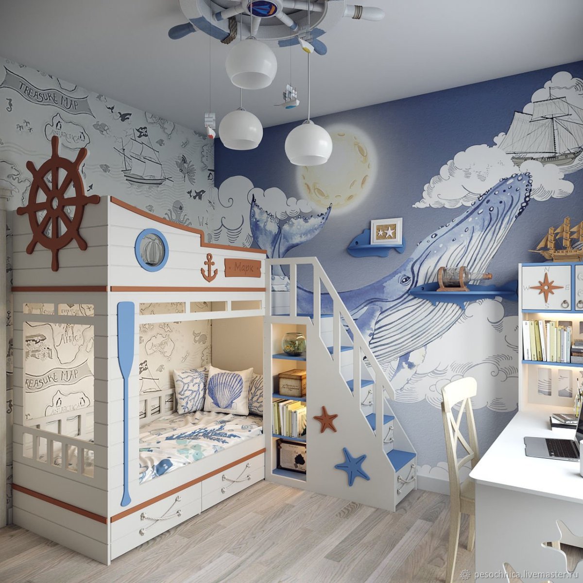 Детская комната для мальчика