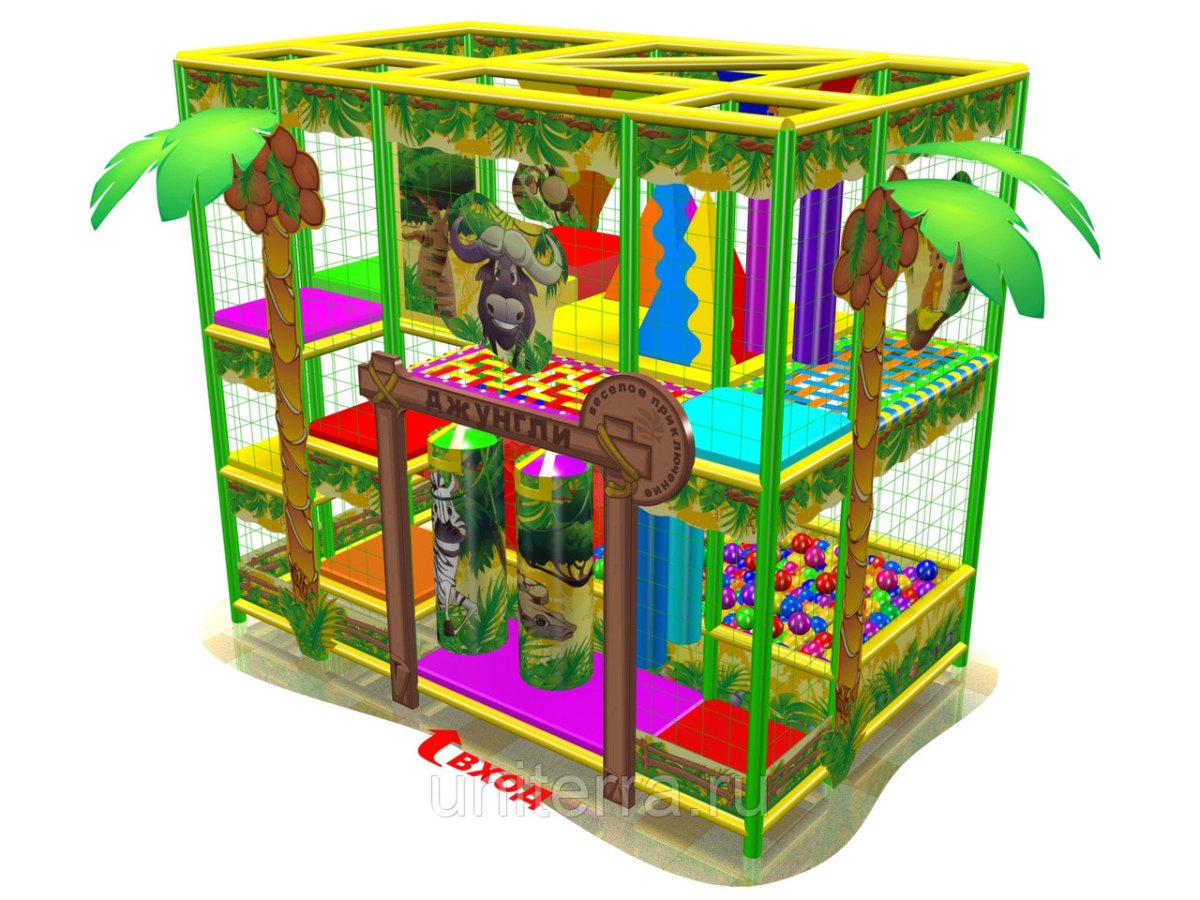 Детский игровой Лабиринт космодром фото