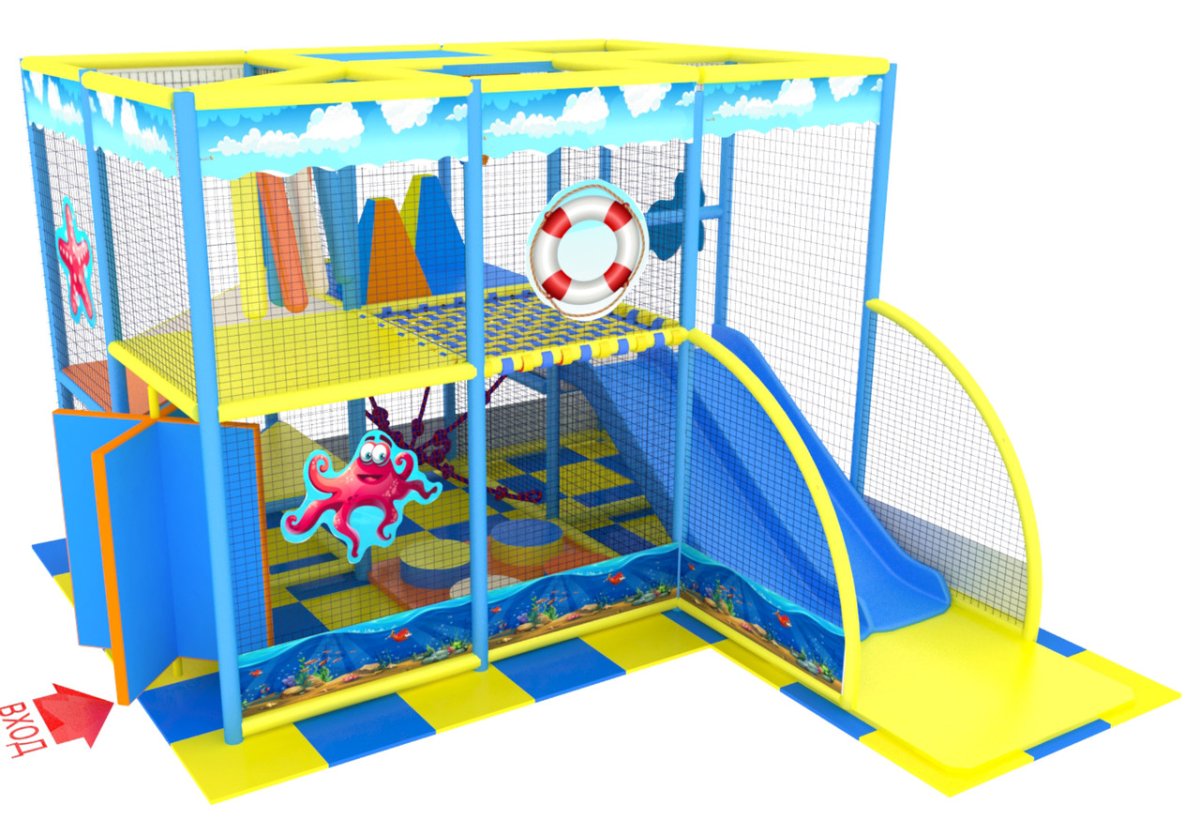 Детский игровой Лабиринт Тропик (3,1*2,1)