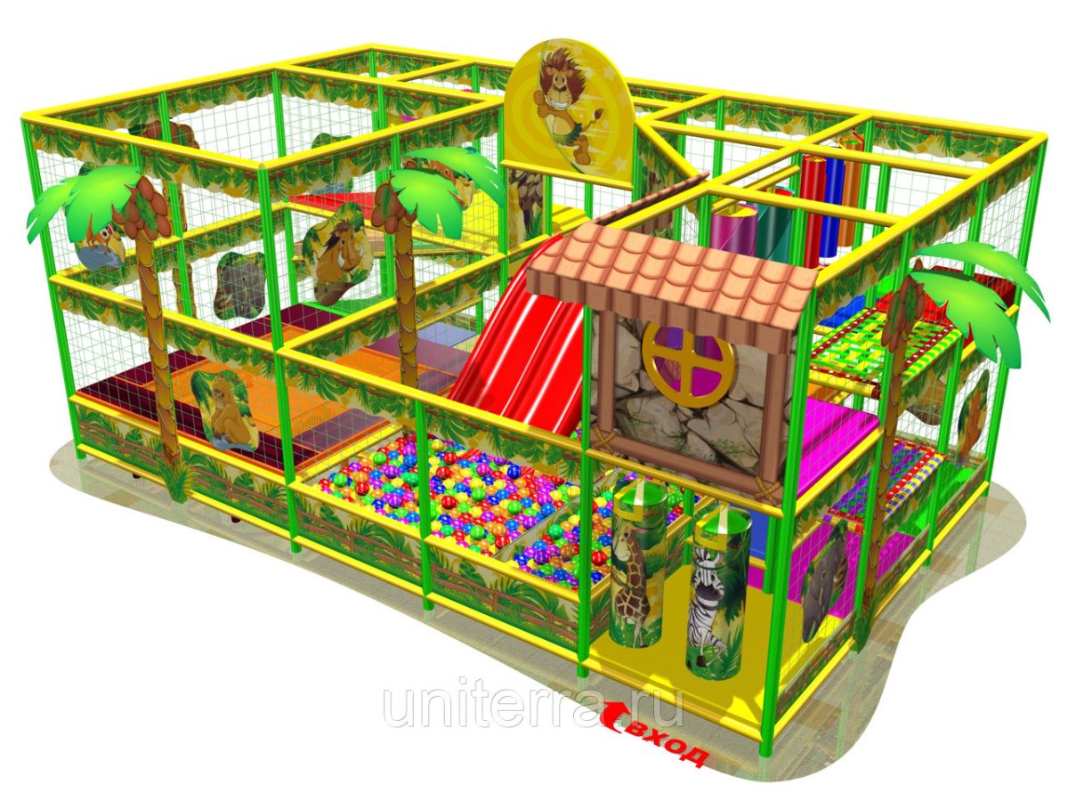 Игровой комплекс Лабиринт джунгли