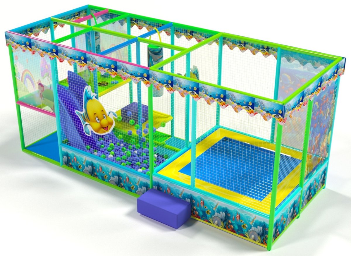 Детский игровой аттракцион Лабиринт