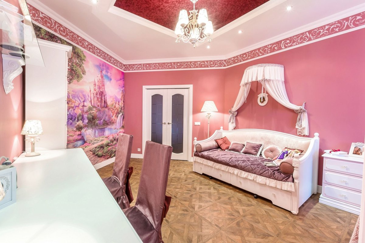 Шикарная детская комната для девочки