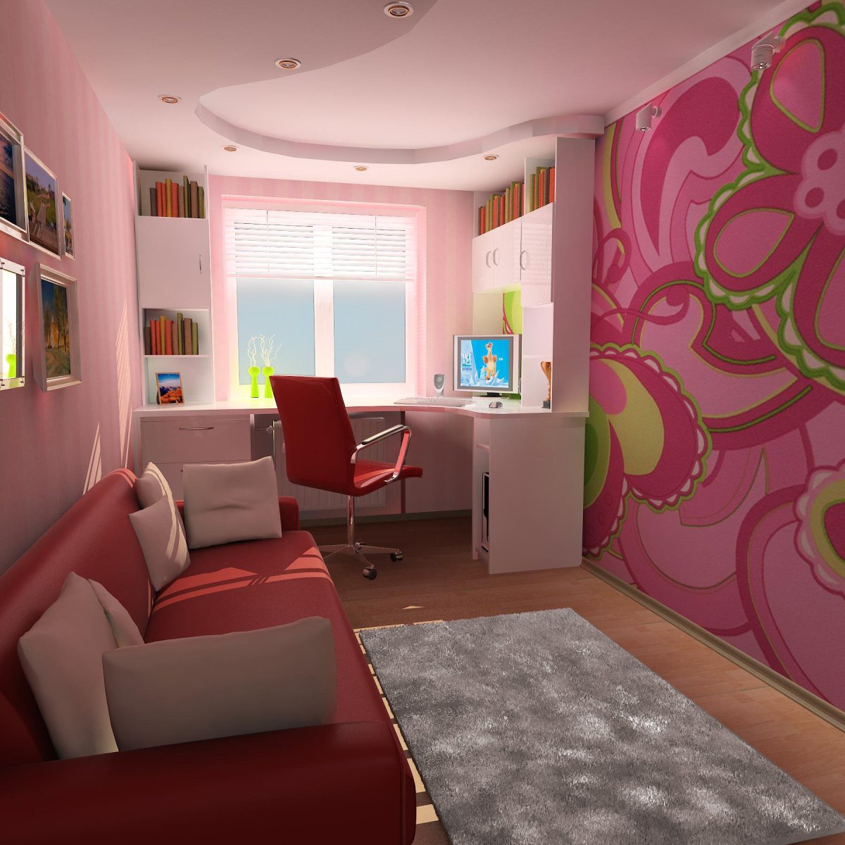 Детская комната вхоущевку