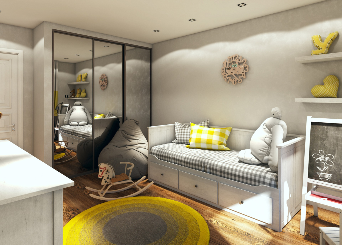 Детские спальни в хрущевке