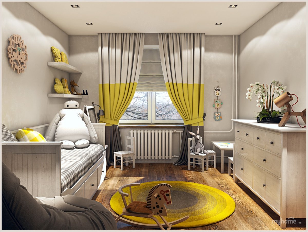 Интерьер детской комнаты в хрущевке
