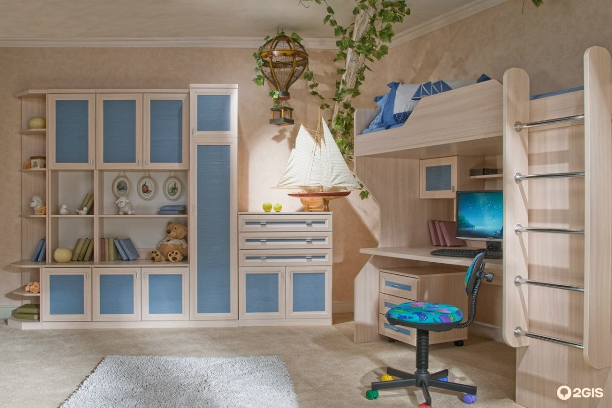 Герда детская мебель лазурит