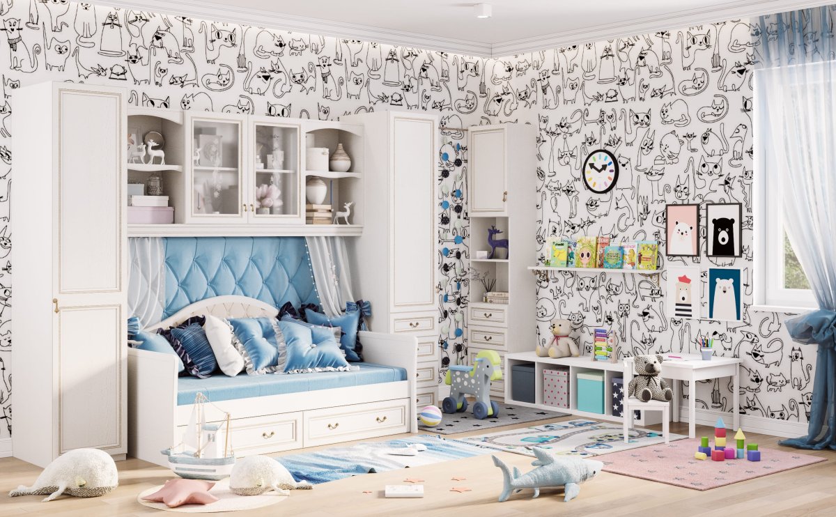 Лазурит детская комната Тиана