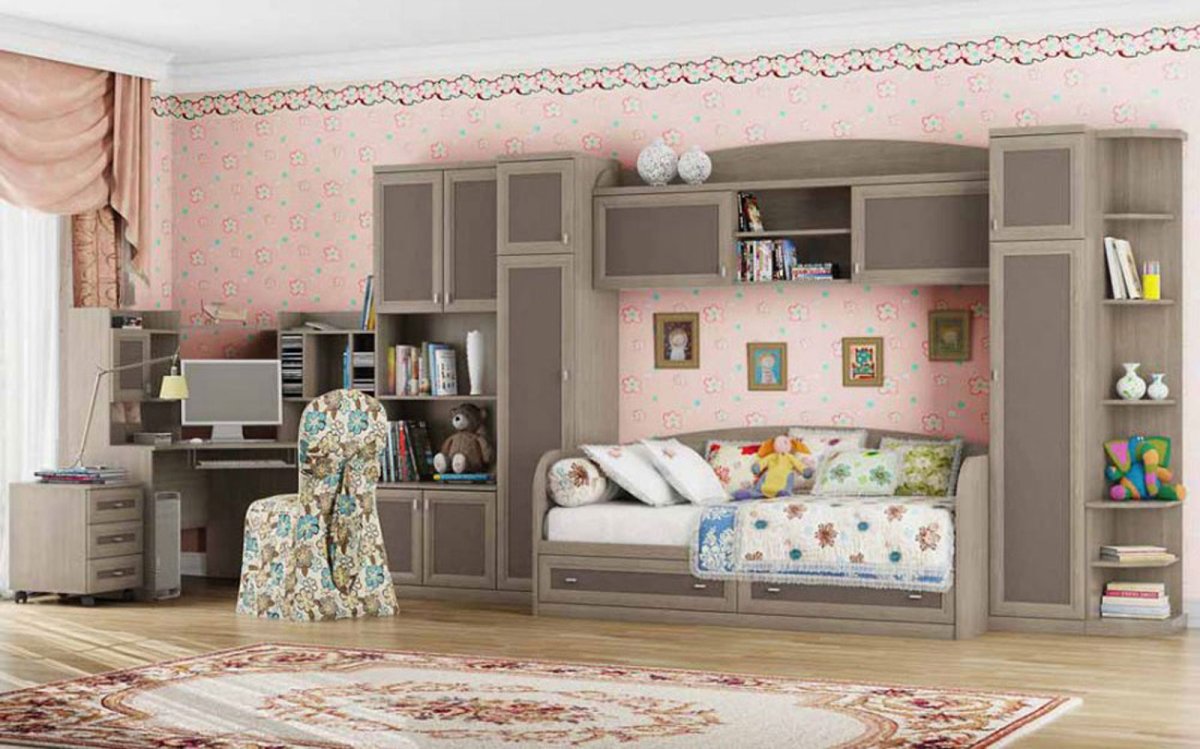 Двухъярусная кровать лазурит Герда