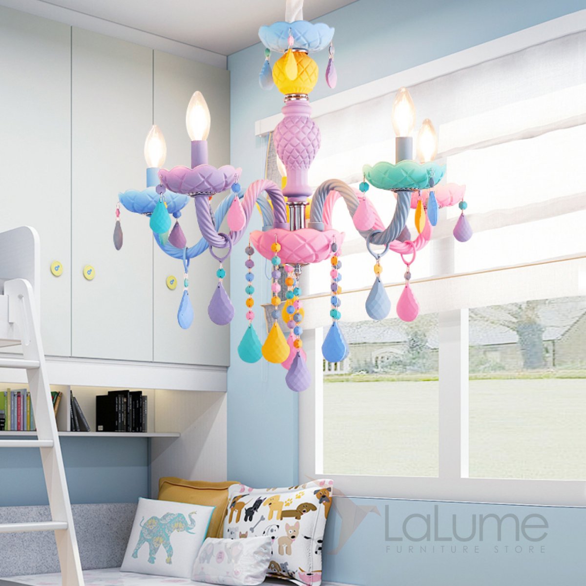 Pl3029 люстра Rainbow Bubble