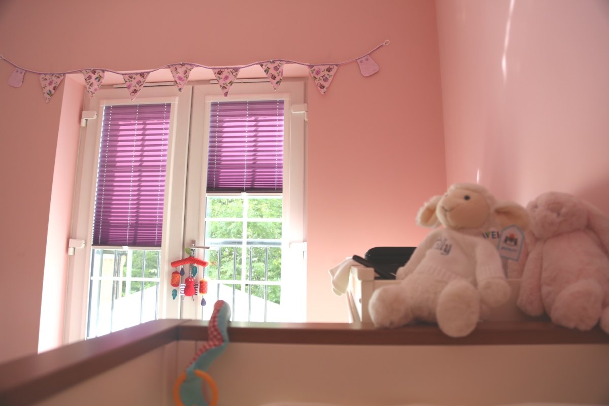 Штора плиссе Плайн бирюзовый