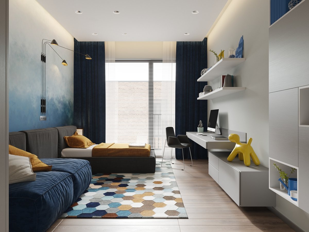 Комната для мальчика в стиле Минимализм