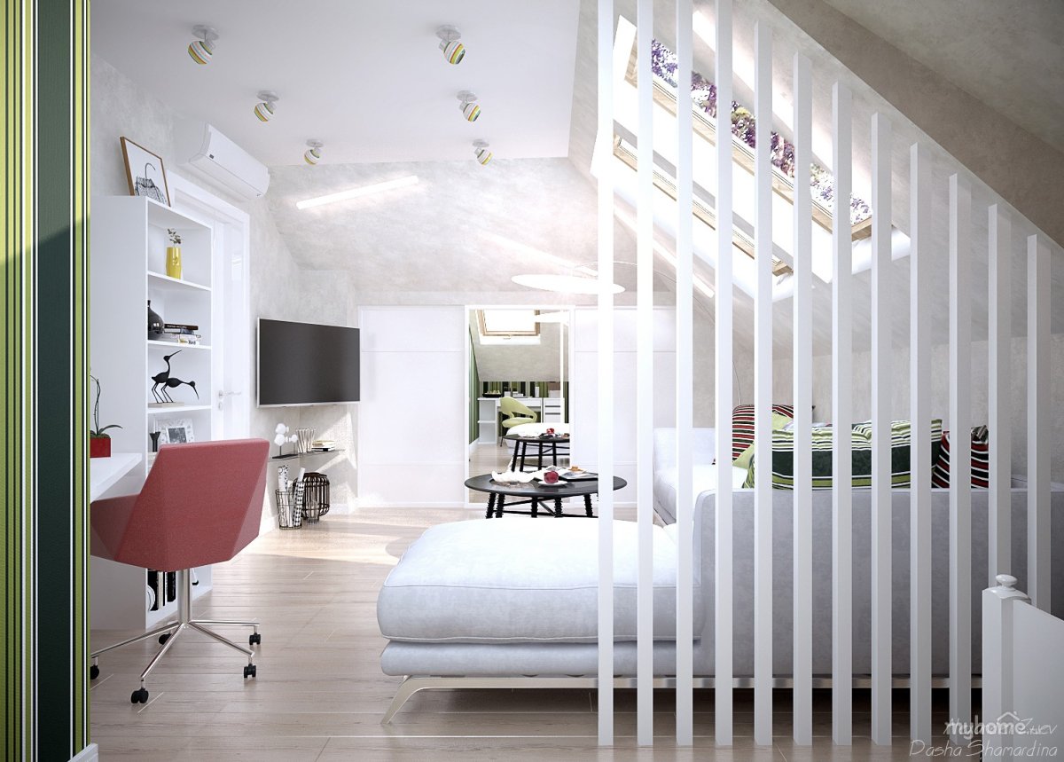 Детская икеа зонирование