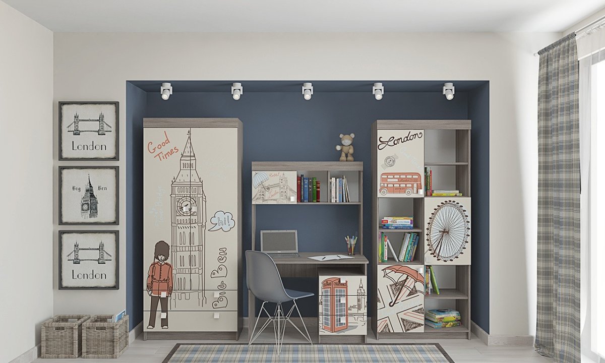 Интерьер комнаты для мальчика 7 лет