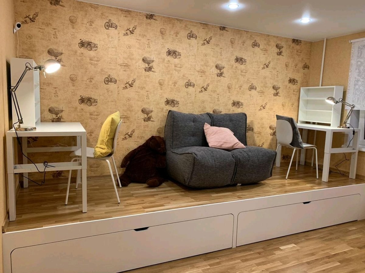 Комната с выдвижной кроватью