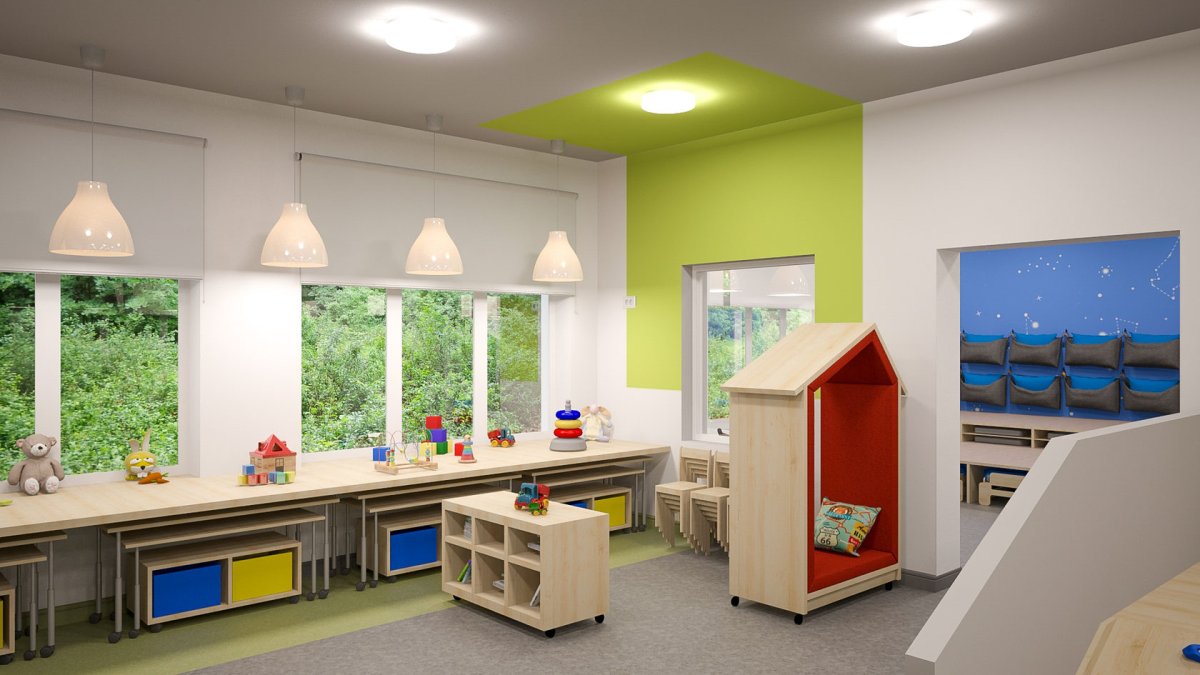 Подиумы в детских садах