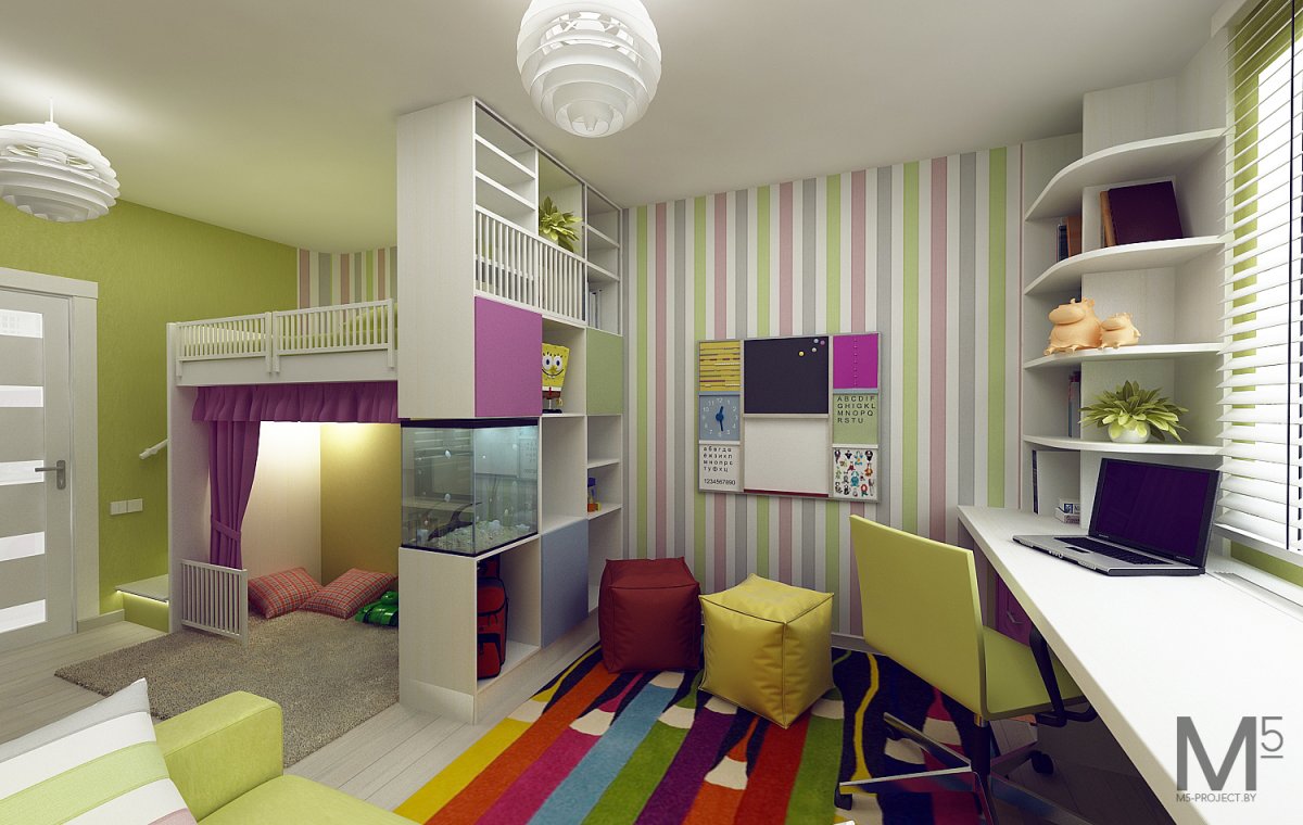 Обставить детскую комнату