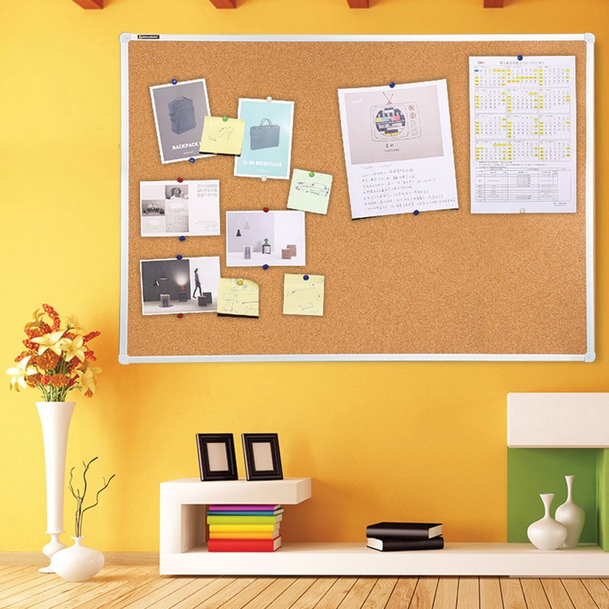 Украшение досок пробковых в школе