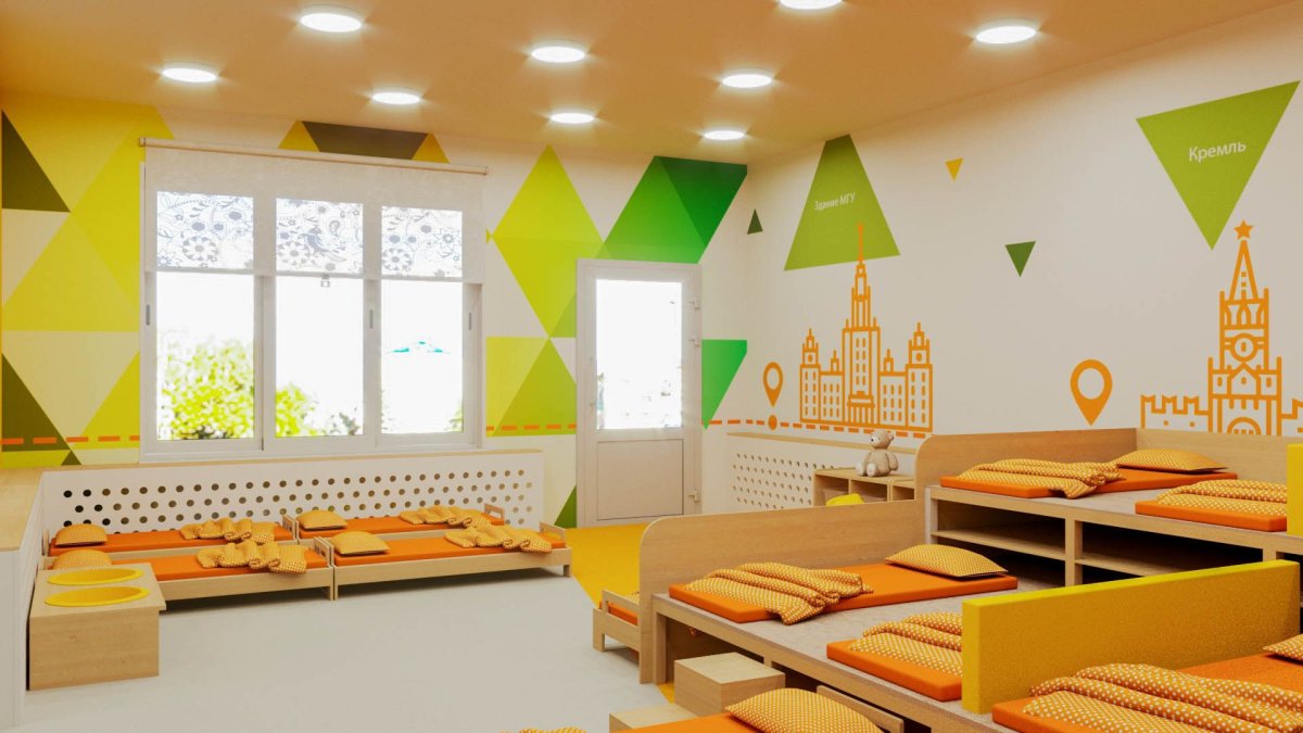 Дизайн проект группы детского сада