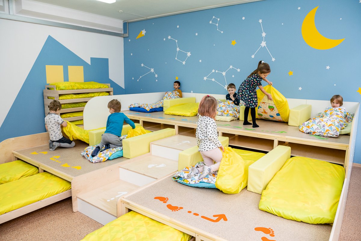 Интерьер детского садика