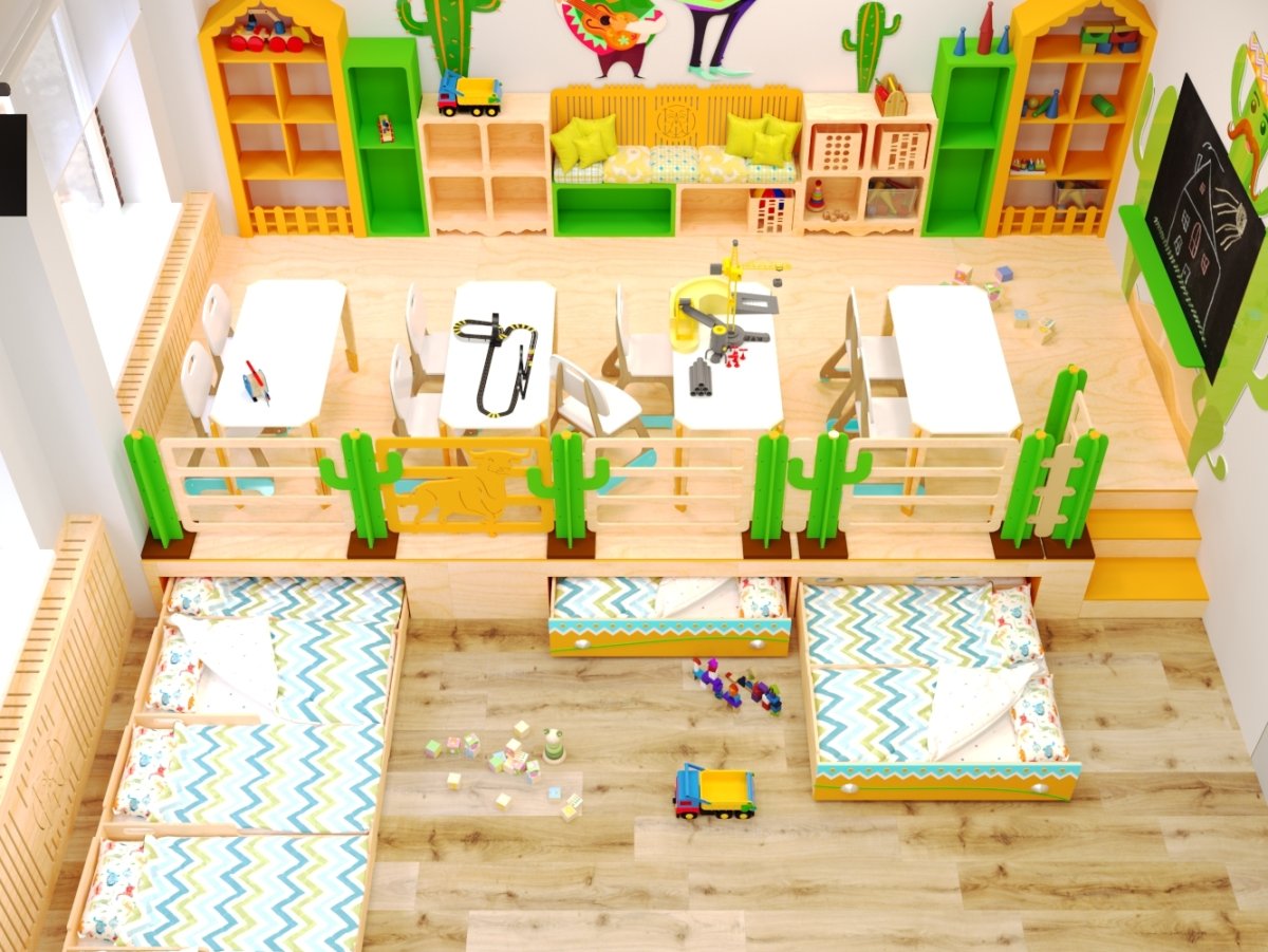 Интерьеры детских садов