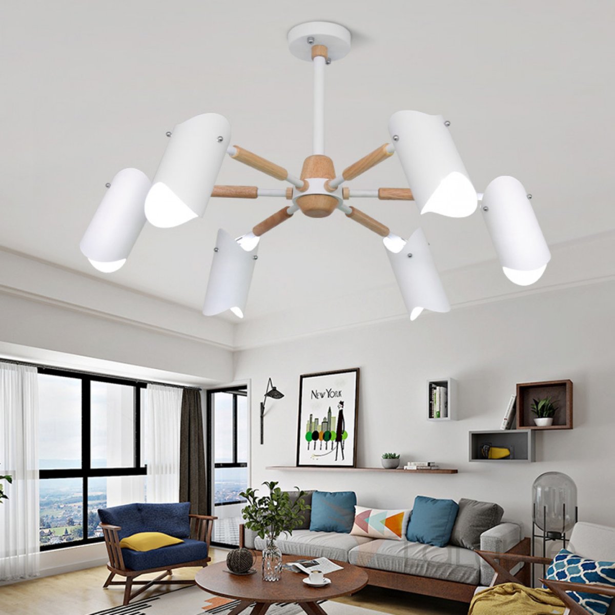 Потолочная люстра Eglo Viki 92147