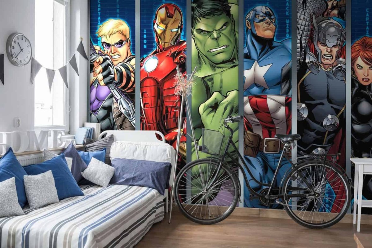 Комната в стиле комиксов