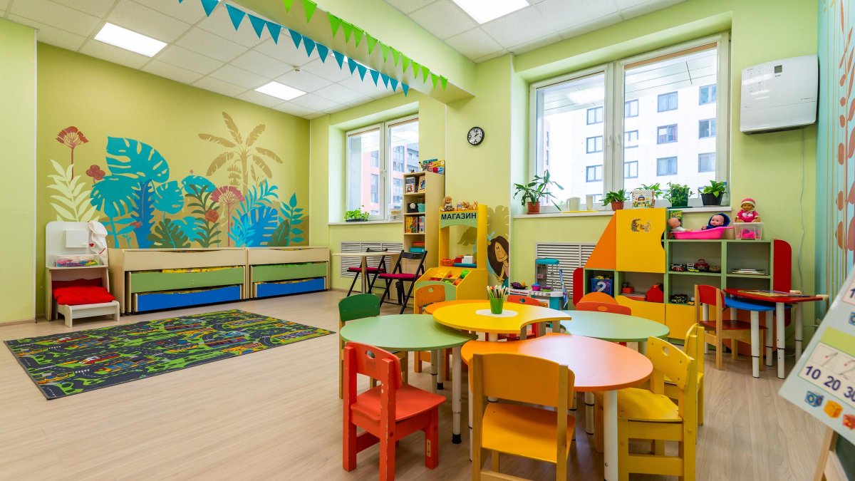 Детские садики интерьер