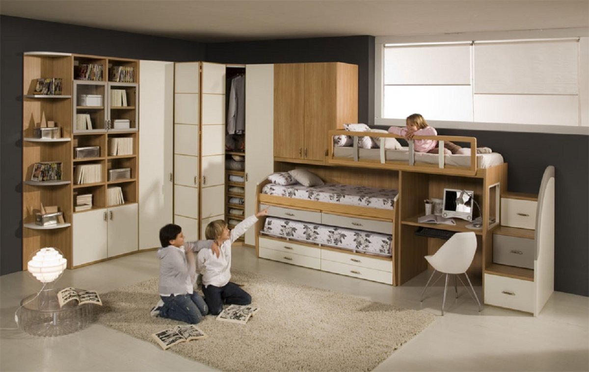 Комната для троих детей