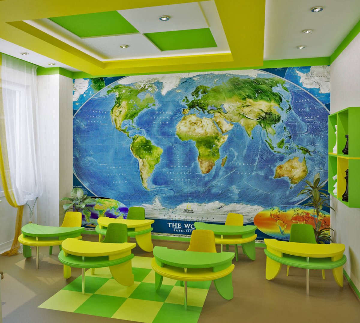 Интерьер детской клиники