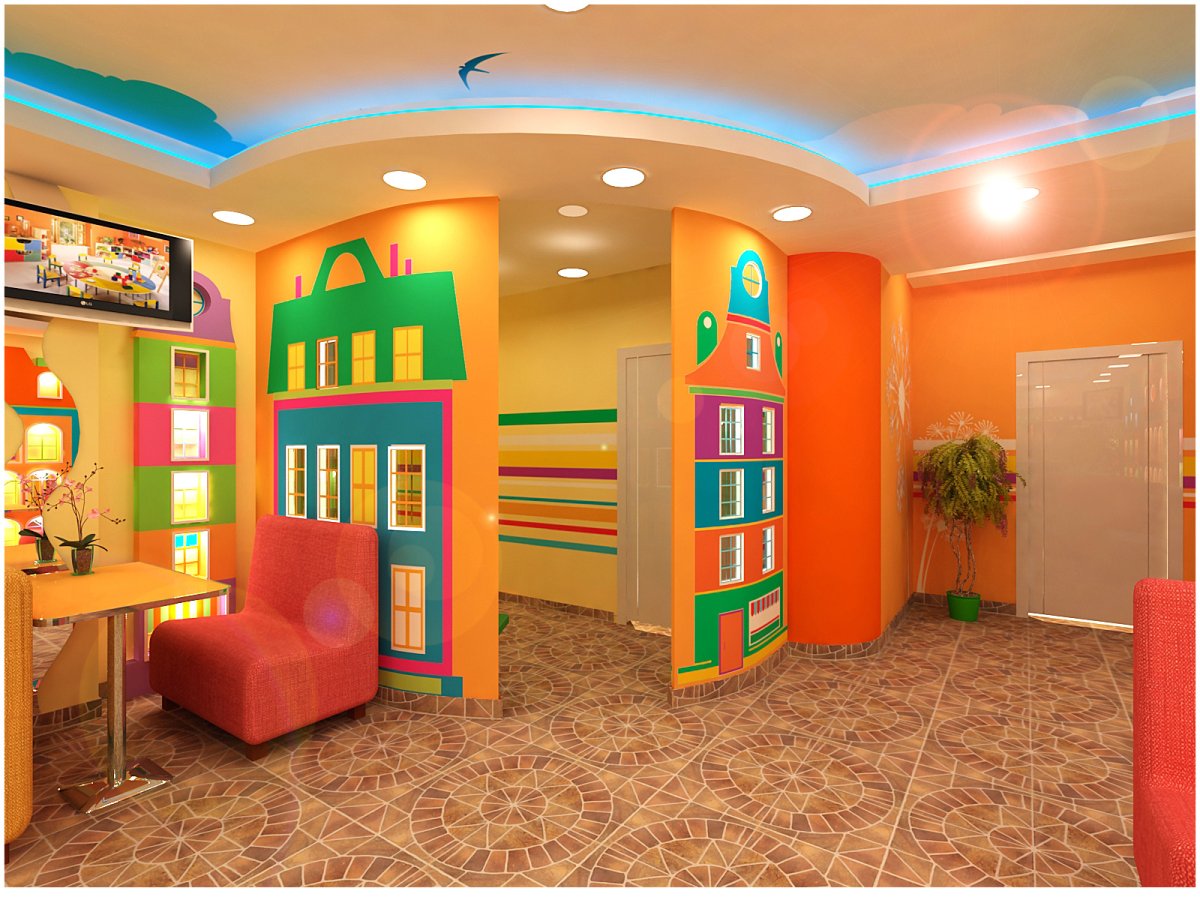 Интерьер детского центра развития