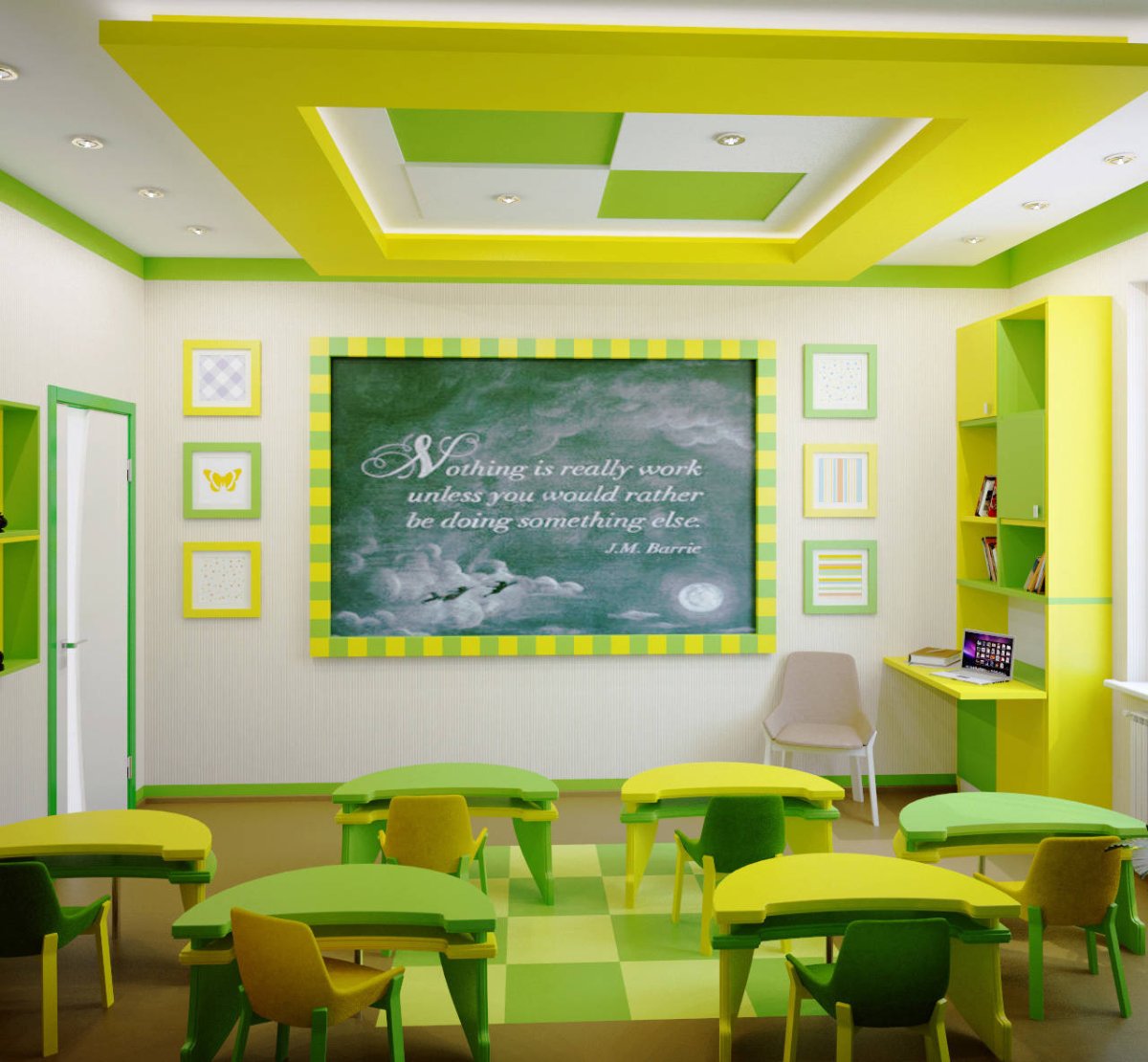 Интерьер детского центра