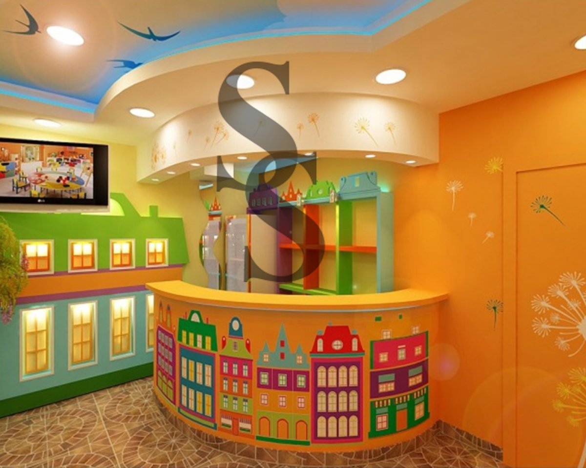 Интерьер детского центра