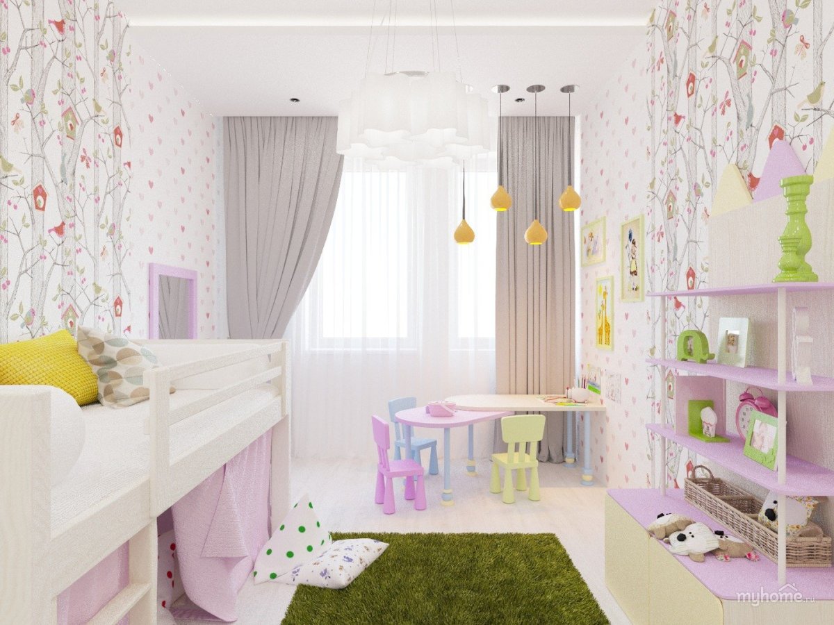 Обои для детской комнаты