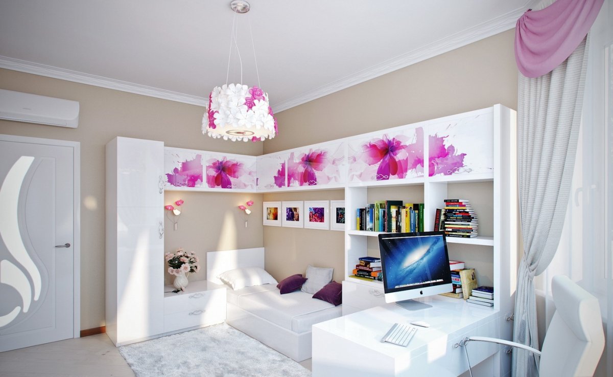 Планировка комнаты для семьи с ребенком