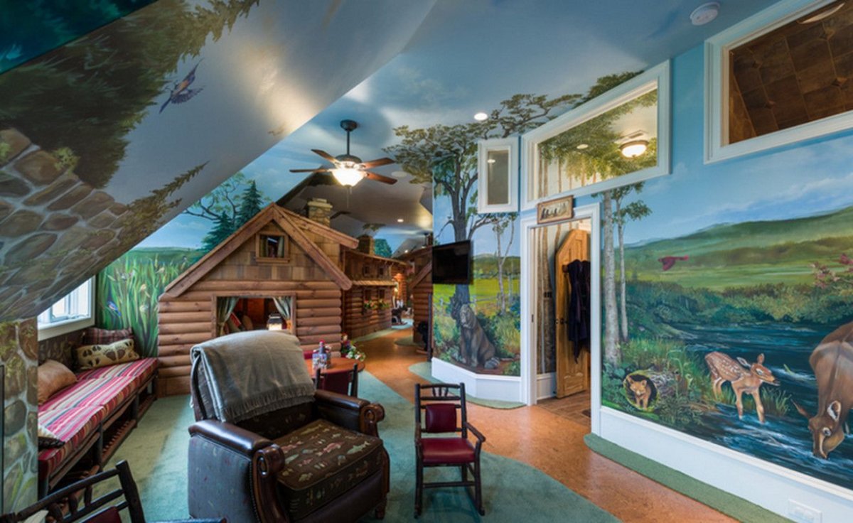 Сказочные детские комнаты