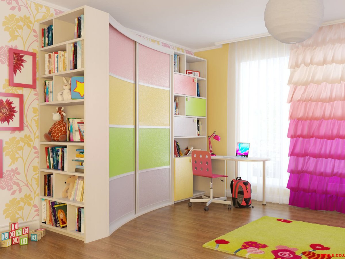 Шкаф купе для детской