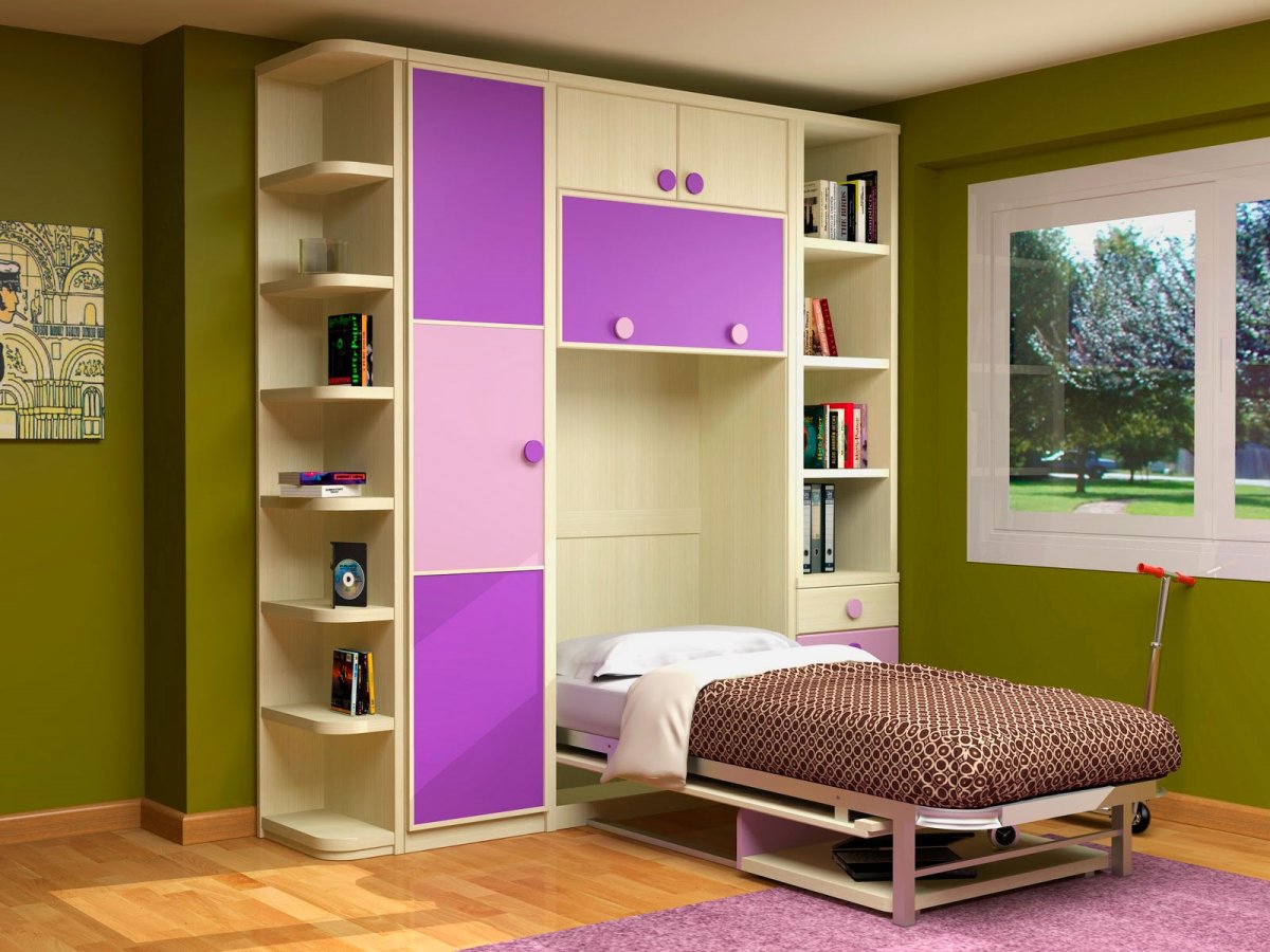 Детский шкаф кровать трансформер